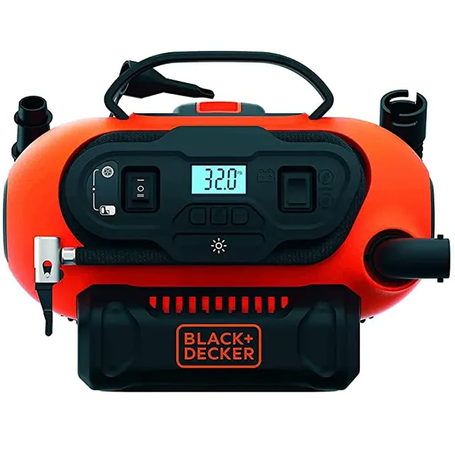 BLACK+DECKER BDCINF18N-QS Automatic Tyre Inflator 160 psi 18 V Digital_0