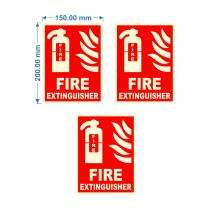 Being Safe Direction and Safety Signages 150 x 200 mm Adhesive and Wall Mount Photoluminescent & Sunboard 3m_0