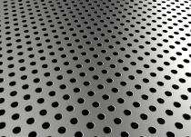 Kuber 1 mm Stainless Steel Perforated Sheet 2 - 10 mm Round Hole 1000 x 2000 mm_0