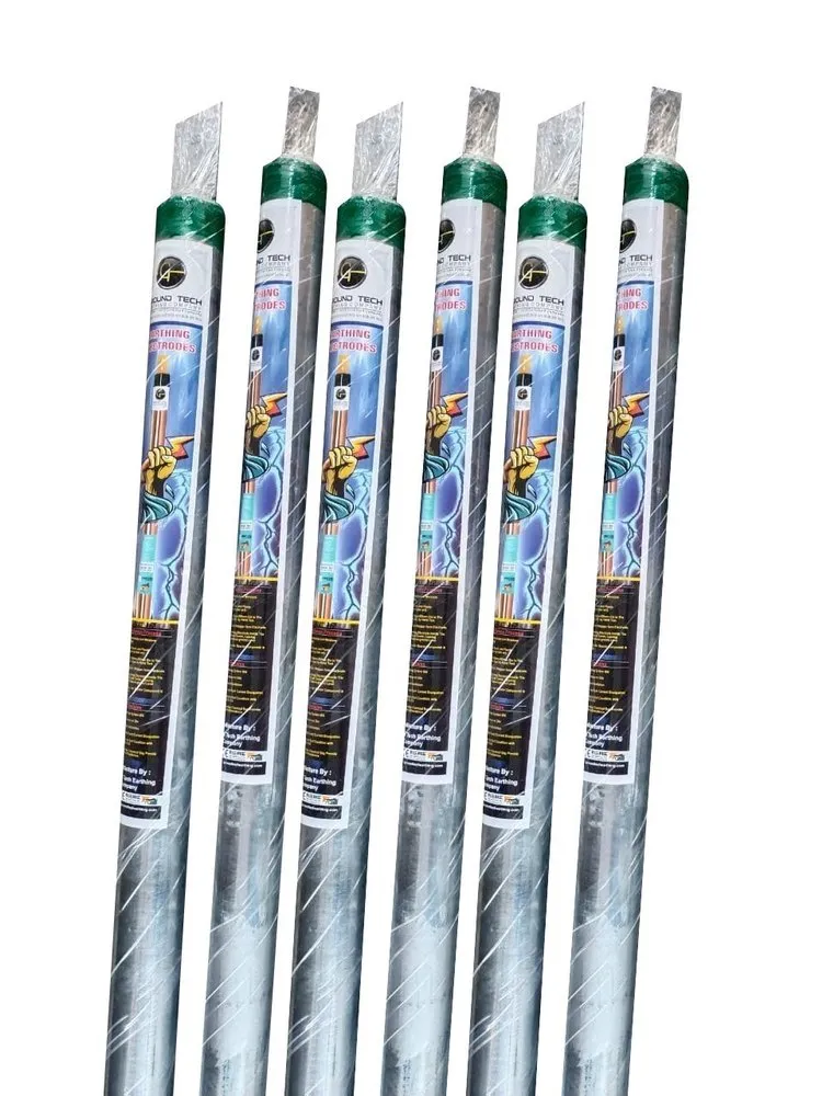 Bonded Galvanized Iron 3 m Earthing Electrodes_0