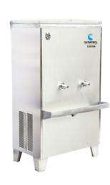 Climatrol 120 L Water Cooler 2 Faucets Silver 775 W_0