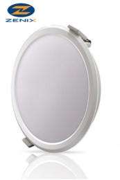 Zenix 12 W Round Cool White 166 x 36 mm LED Panel Lights_0