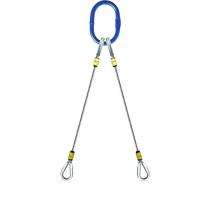 USHA MARTIN 3 m Thimble and Thimble Wire Rope Sling 4.5 ton_0