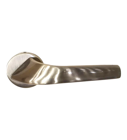 Stainless Steel Lever Shape Door Handles Chrome_0