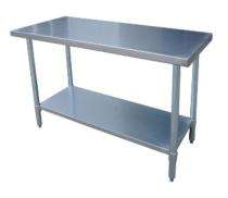 Chef Stainless Steel Table 1200 x 800 x 50 mm Silver_0