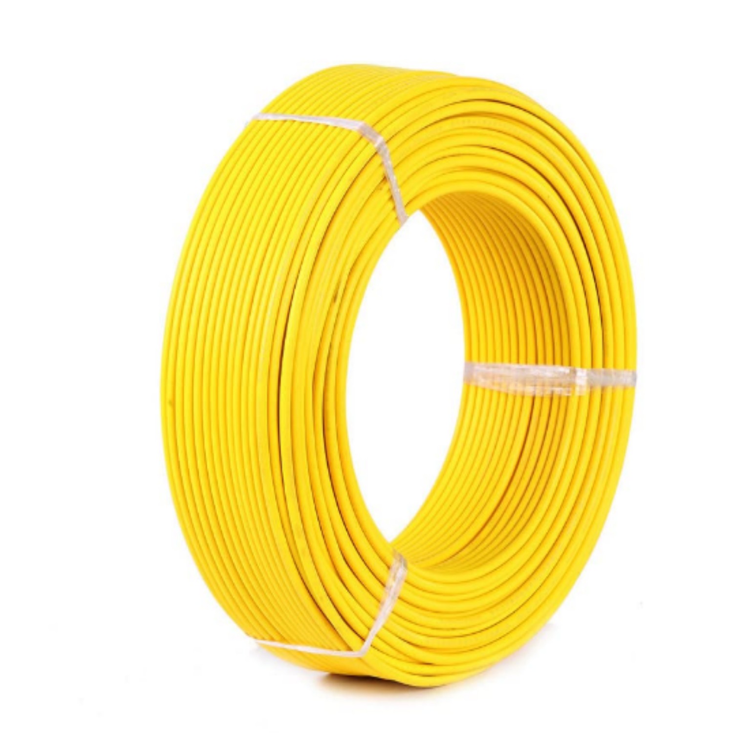 1.5 sqmm FRLS Electric Wire Yellow 90 m_0