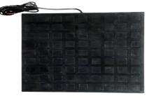 Black Electrical Rubber Mats 800 mm_0