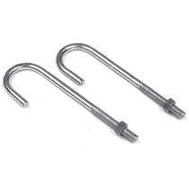 M8 Stainless Steel Foundation Bolts J Shape 200 mm_0