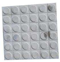 COSMOS 36 Dollar 300 x 300 mm Grey Matt Chequered Tile_0