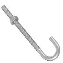 Stinolex M6 Stainless Steel Foundation Bolts J Shape 10 in_0