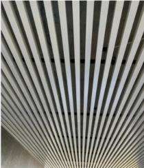 DMC Baffle 1.2 mm Aluminium False Ceiling 105 x 50 mm_0