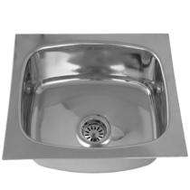 Paramasivam Stainless Steel Kitchen Sink Single Bowl S-1 24 x 18 x 9 inch_0