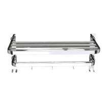 Pranav Towel Rack 450 x 200 mm Stainless Steel_0