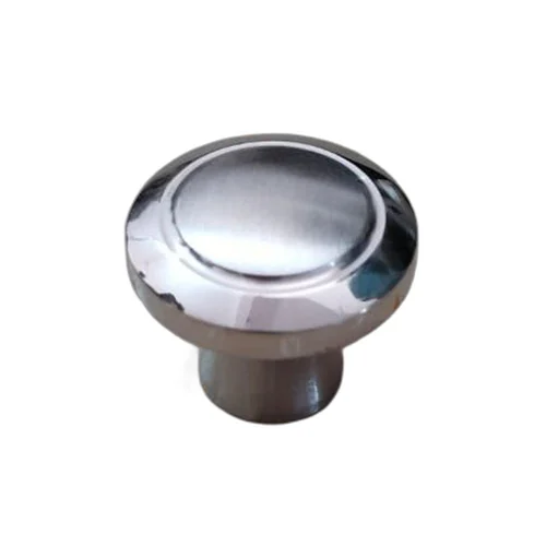 Stainless Steel Cabinet Silver Polished 2.6 inch Knobs_0