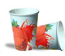 Printed Paper Disposable Glass 150 - 350 mL White_0