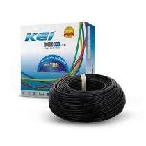 KEI 1 sqmm FR Electric Wire Black 90 m_0
