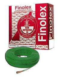 Finolex 2.5 sqmm FR PVC Electric Wire Green 90 m_0