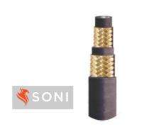 Soni 0.5 inch 2 Steel Braids Braided Hose 275 bar 0.96 inch_0