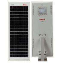 HAVELLS Cool white Poly Perc LED Aluminium 30 Ah Solar Street Light_0
