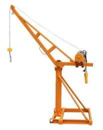 Harshyam Mild Steel Single Phase Mini Crane 2.5 ton_0
