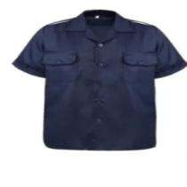 Deepak 350 gsm Cotton Industrial Male Half Sleeve Uniform Jacket_0