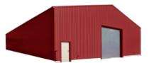 DE Mild Steel 8 ft Prefabricated Shelter_0