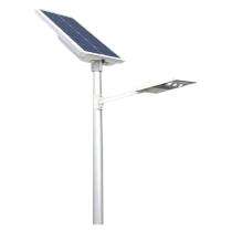 12 W Cool White LED Mild Steel 13 Ah Solar Street Light_0