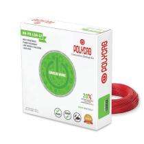 Polycab 0.75 sqmm Stranded Electric Wire Red 90 m_0