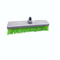 Plastic Floor Cleaning Brush Metal Green_0