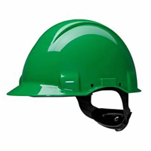Ador HDPE Green Air Ventilated Safety Helmets_0