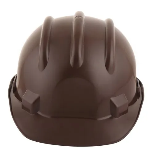 Karam Polycarbonate Brown Air Ventilated Safety Helmets_0