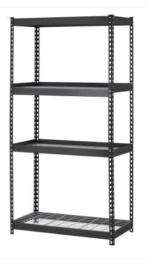MSI Mild Steel Angle Frame 4 Layers Industrial Racks 4 ft 1100 x 900 mm_0
