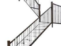 Vedanta Stainless Steel Handrail Polished 1400 x 950 mm_0