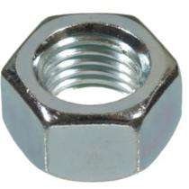TVS M10 Hexagon Head Nuts Mild Steel 10.9 Zinc Plated IS 1363_0