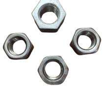 SKI 10 mm Hexagon Head Nuts Mild Steel 4.6 Galvanized DIN 931_0
