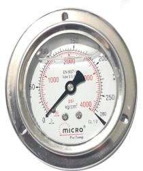 MICRO Pressure Gauge 0 - 280 psi 3/8 inch BSP_0