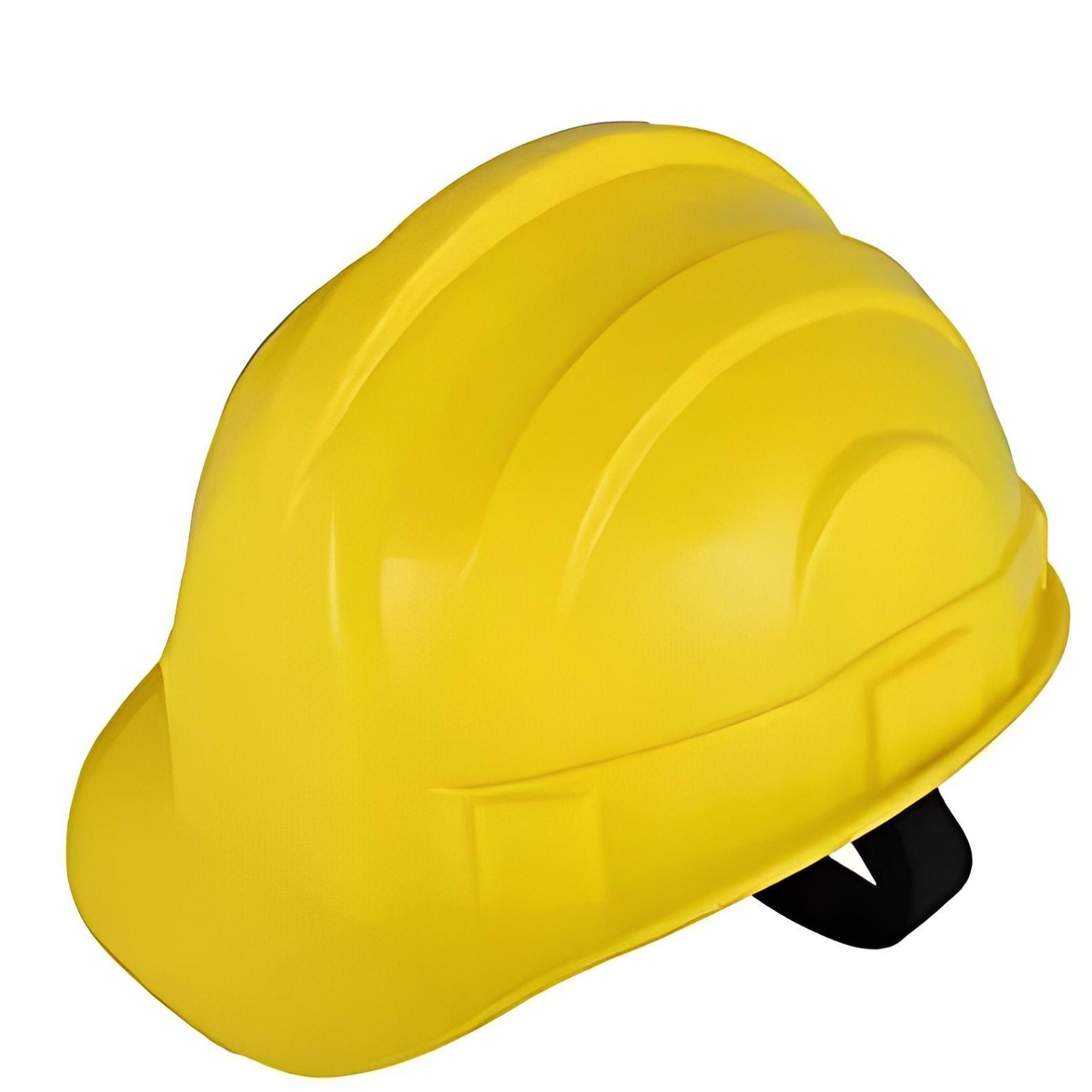 HDPE Yellow Air Ventilated Safety Helmets_0