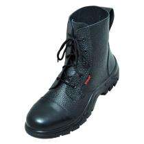 Karam SSK1 Leather Hard Toe Safety Shoes Black_0