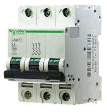 Schneider Electric C60HC302 Three Pole 2 A C MCB_0