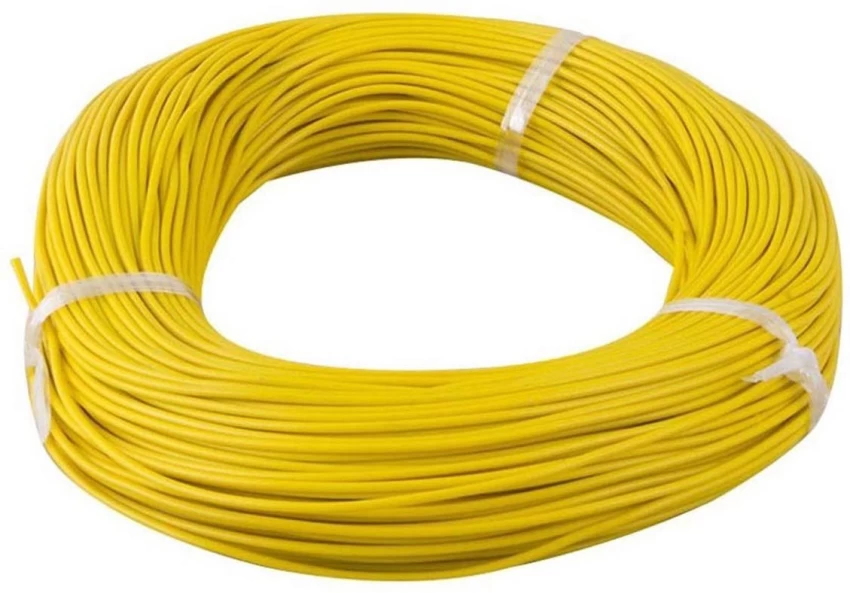 Finolex 2.5 sqmm FR Electric Wire Yellow 90 m_0