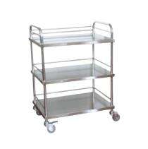 MS Instrument Trolley Stainless Steel 900 x 600 x 1000 mm_0