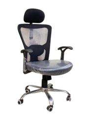 Decor-x Revolving Black 680 x 635 x 605 mm Mesh Office Chairs_0