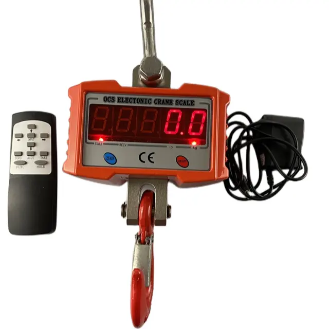 Taj Plus 2 ton Crane Scale LED 1 kg OCS-2TR_0