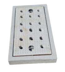Super Precast Manhole Cover SFRC Plain 350 x 800 mm_0