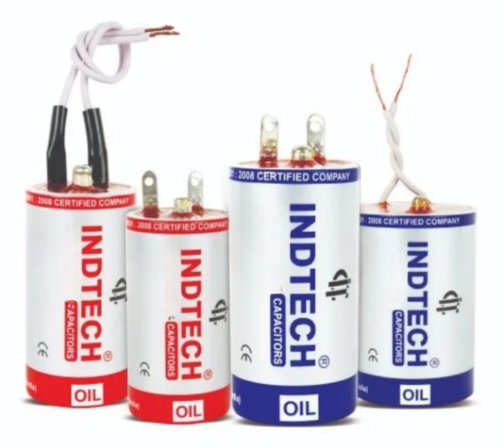 Oil Filled Capacitors 440 V 4 MFD Fan_0