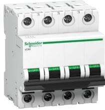 Schneider Electric A9N4P06C Four Pole 6 A C MCB_0