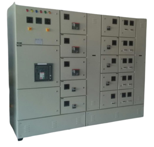 Mild Steel Single Phase Power Control Panel 680 A Grey_0