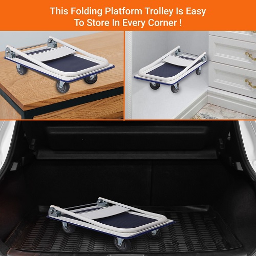 Bigapple 4 Wheel Platform Trolley 300 kg_3