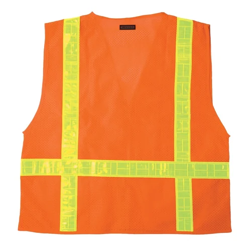 Nylon Safety Jackets S Without Sleeves Orange_0