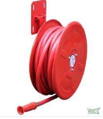 SOLESAFE SSS-FFE-1828 PVC Braided MS Sheet Swing Manual Fire Hose Reel_0